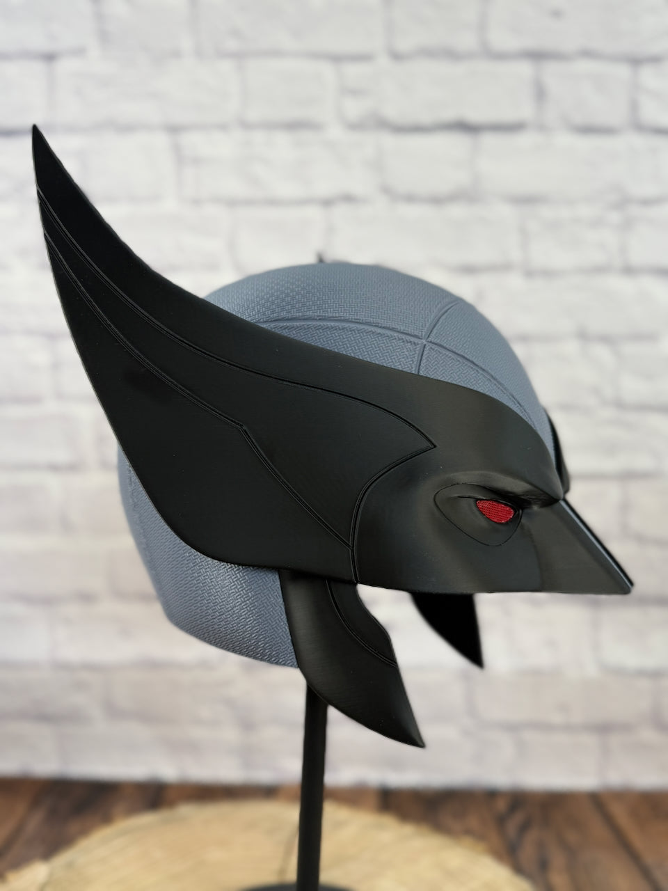 X-Force Grey & Black Mutant Cowl Helmet