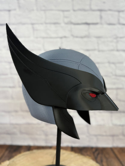 X-Force Grey & Black Mutant Cowl Helmet