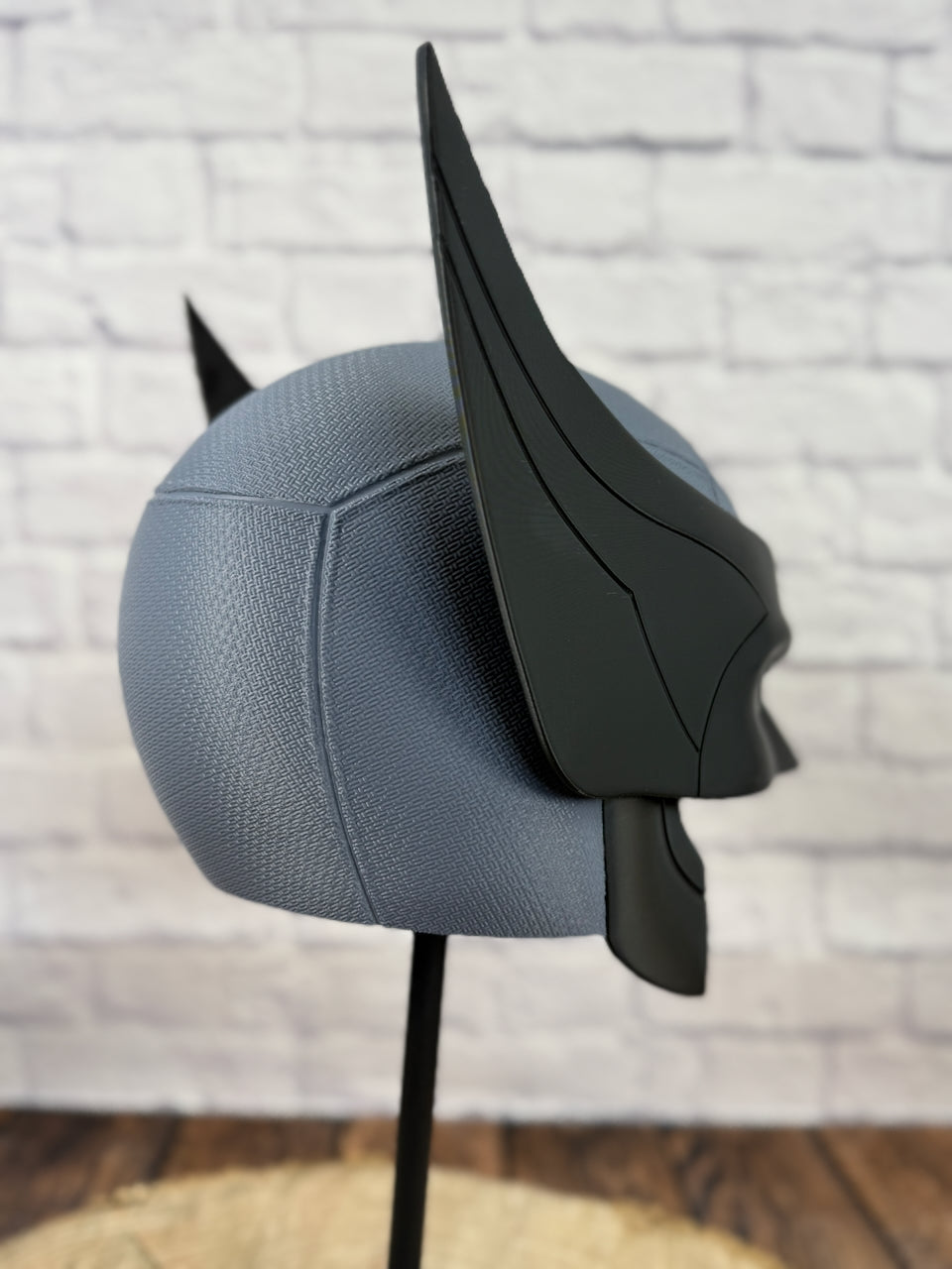 X-Force Grey & Black Mutant Cowl Helmet