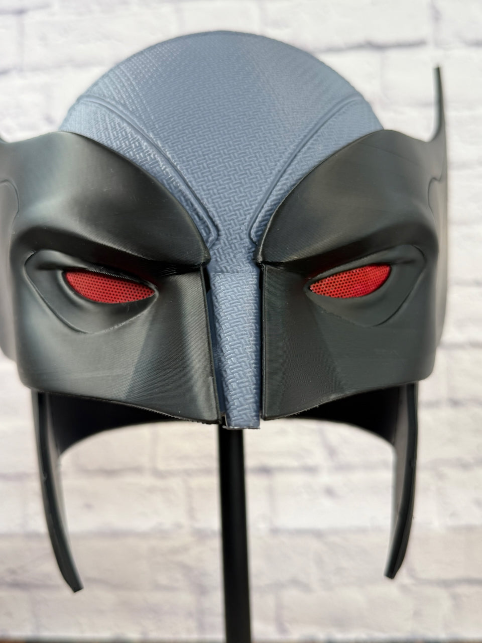 X-Force Grey & Black Mutant Cowl Helmet