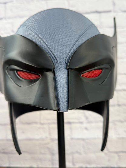 X-Force Grey & Black Mutant Cowl Helmet
