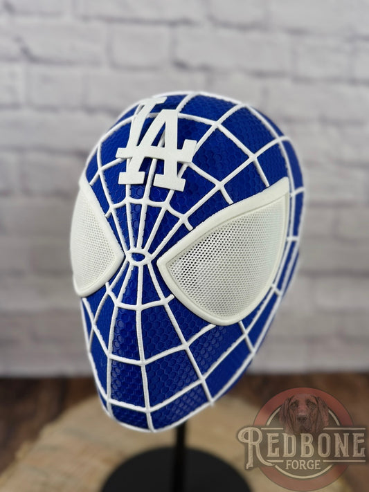 LA-Inspired Blue & White Web Slinger Helmet