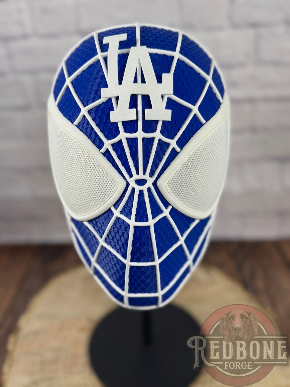 LA-Inspired Blue & White Web Slinger Helmet