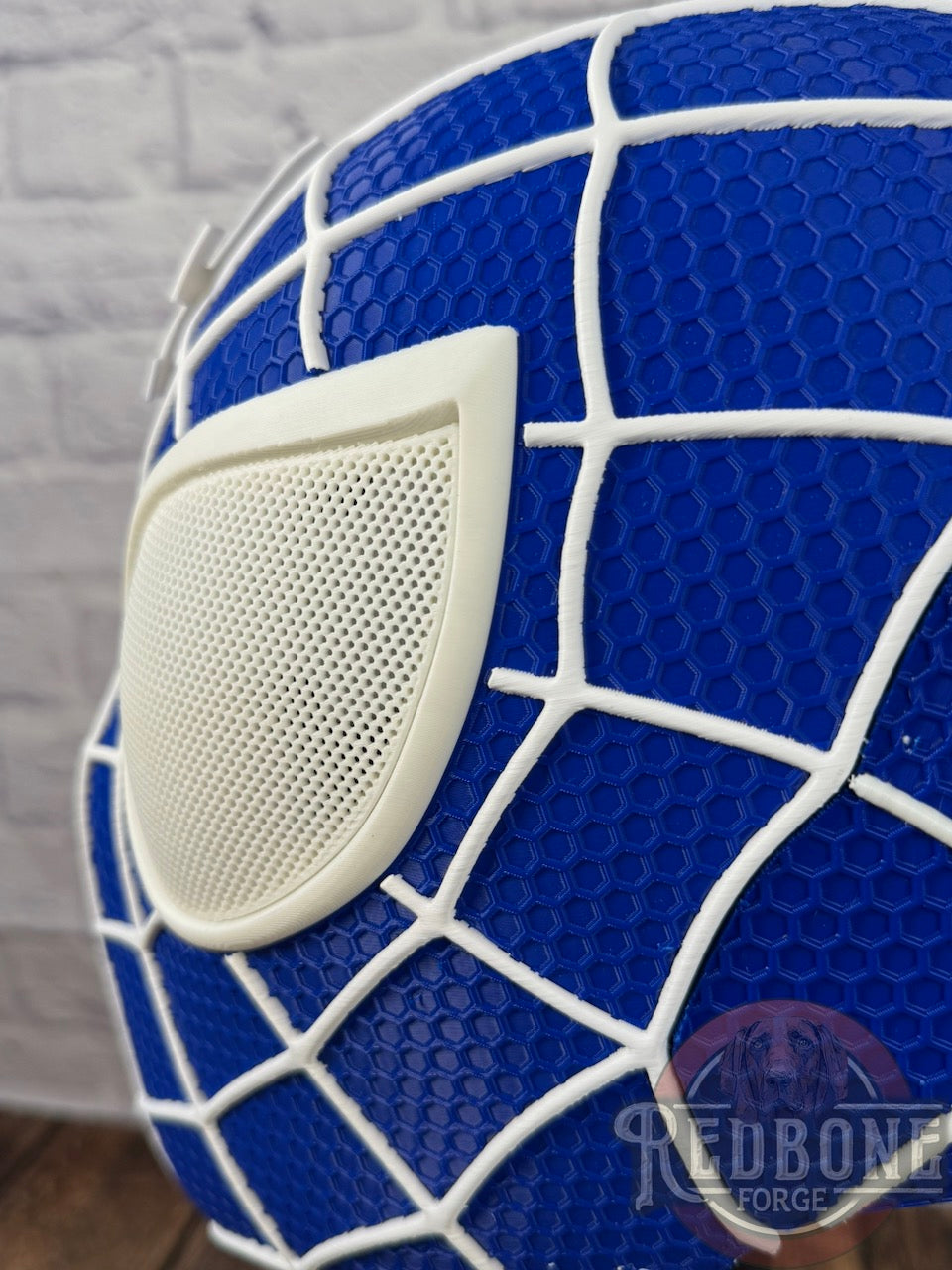 LA-Inspired Blue & White Web Slinger Helmet