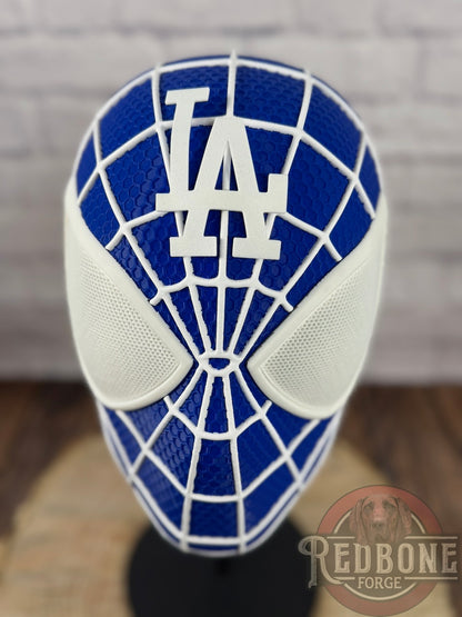 LA-Inspired Blue & White Web Slinger Helmet