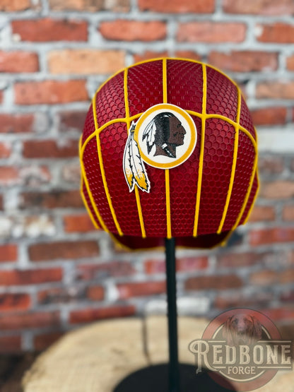 Washington-Inspired Garnet & Gold Web Slinger Helmet