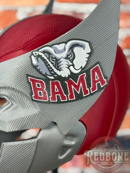Alabama-Inspired Crimson & Gray Mutant Cowl