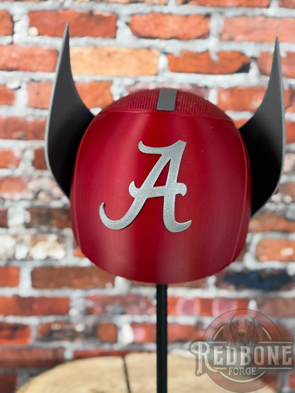 Alabama-Inspired Crimson & Gray Mutant Cowl