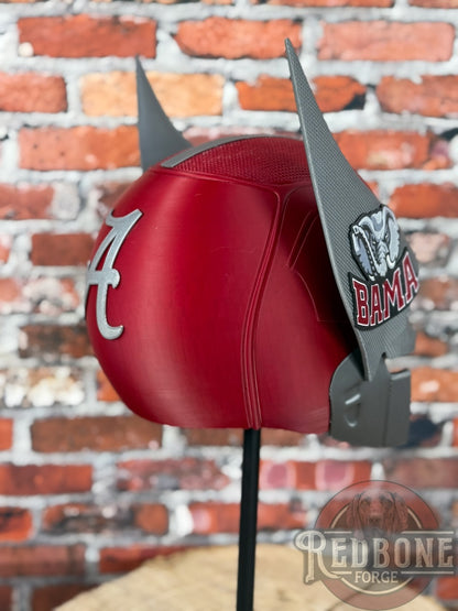 Alabama-Inspired Crimson & Gray Mutant Cowl