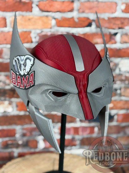 Alabama-Inspired Crimson & Gray Mutant Cowl