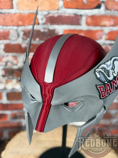 Alabama-Inspired Crimson & Gray Mutant Cowl