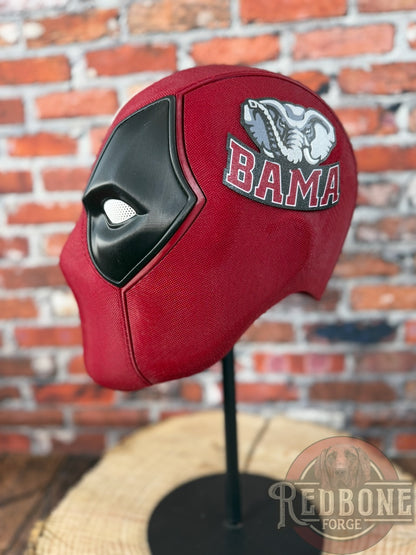 Alabama-Inspired Crimson & Black Bama Masked Mercenary