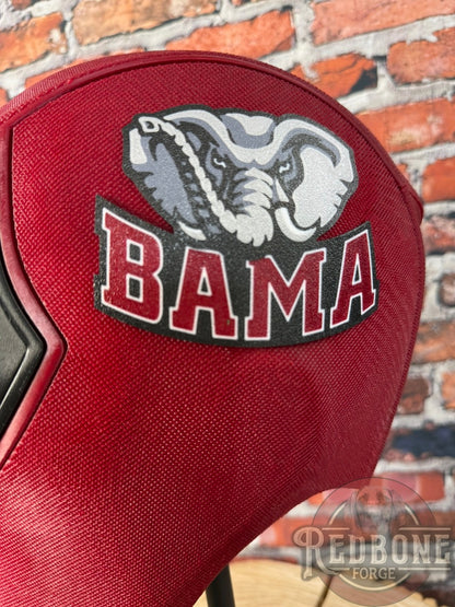 Alabama-Inspired Crimson & Black Bama Masked Mercenary