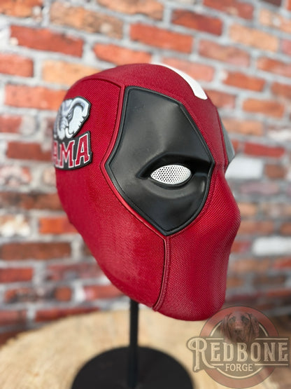 Alabama-Inspired Crimson & Black Bama Masked Mercenary