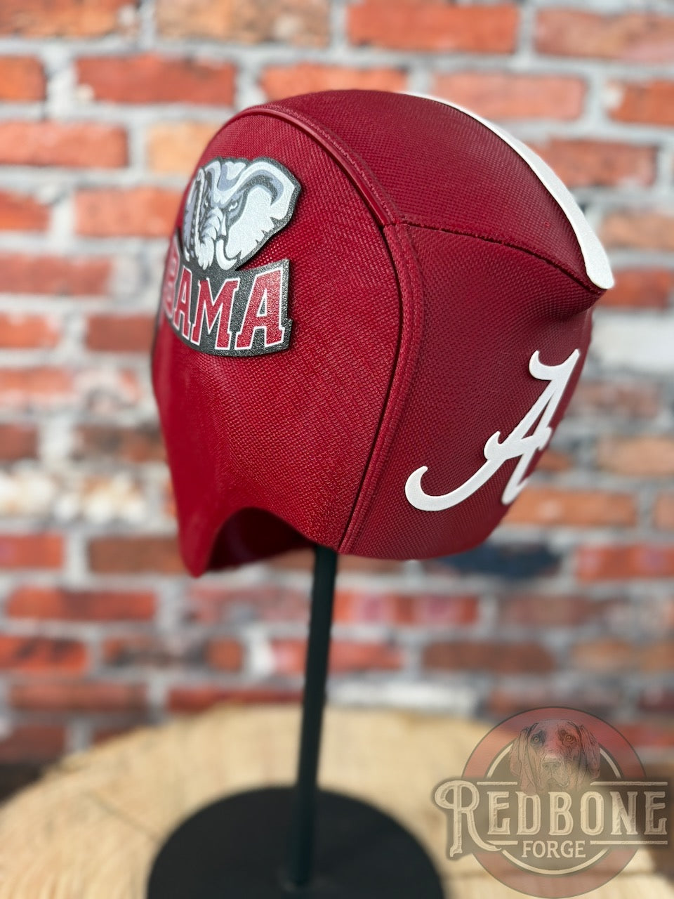Alabama-Inspired Crimson & Black Bama Masked Mercenary