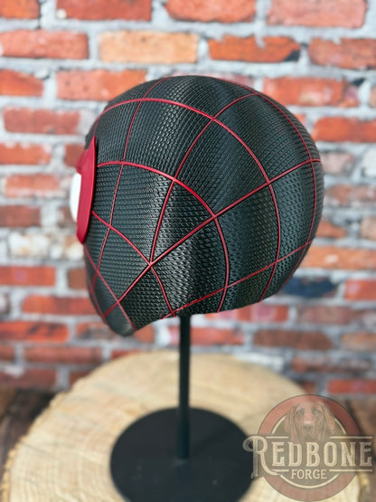 Alabama-Inspired Black & Crimson Miles Web Slinger Helmet