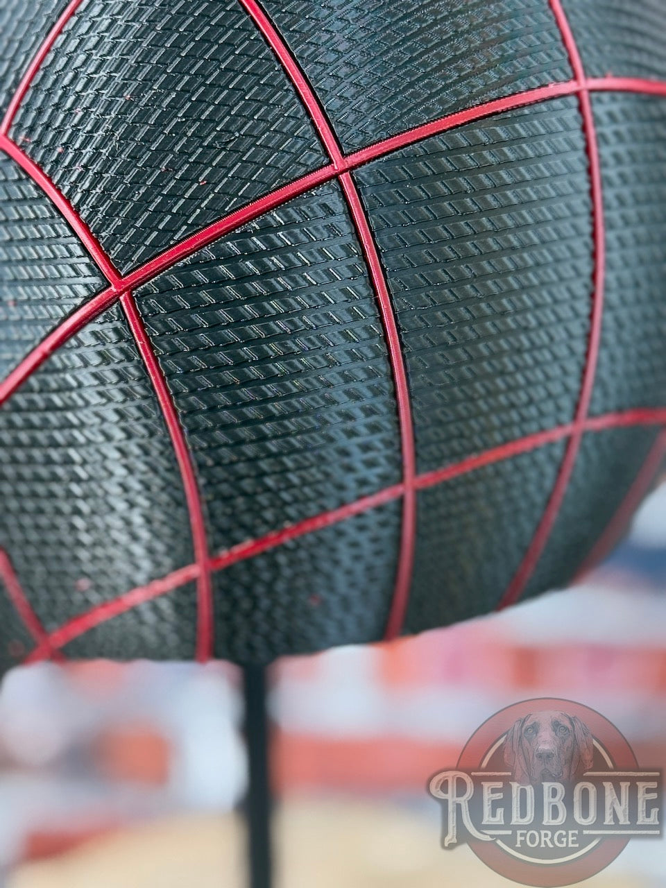 Alabama-Inspired Black & Crimson Miles Web Slinger Helmet