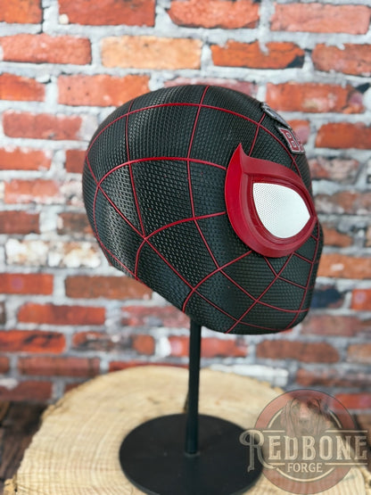 Alabama-Inspired Black & Crimson Miles Web Slinger Helmet