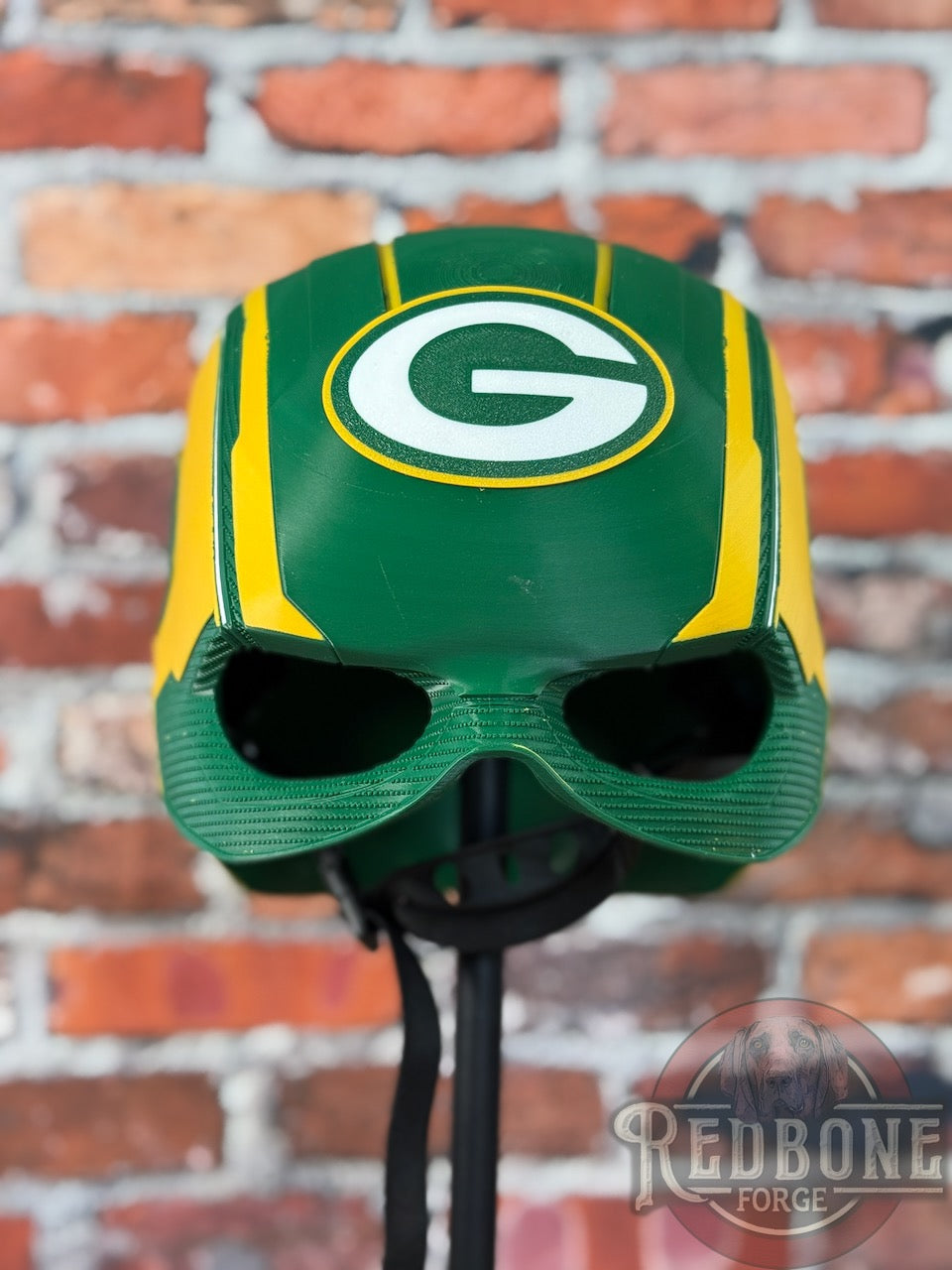 Green Bay-Inspired Green & Gold Liberty Defender Helmet