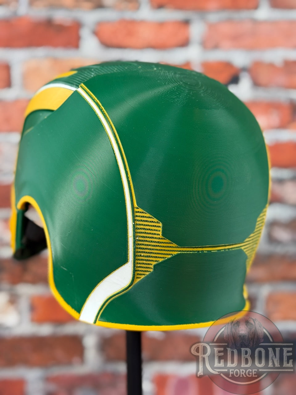 Green Bay-Inspired Green & Gold Liberty Defender Helmet