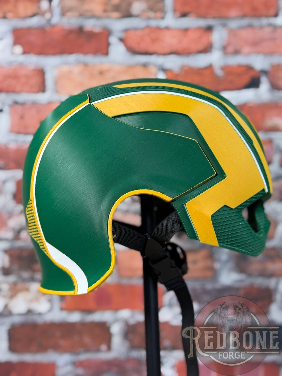 Green Bay-Inspired Green & Gold Liberty Defender Helmet