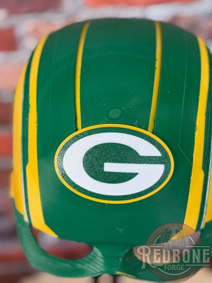 Green Bay-Inspired Green & Gold Liberty Defender Helmet