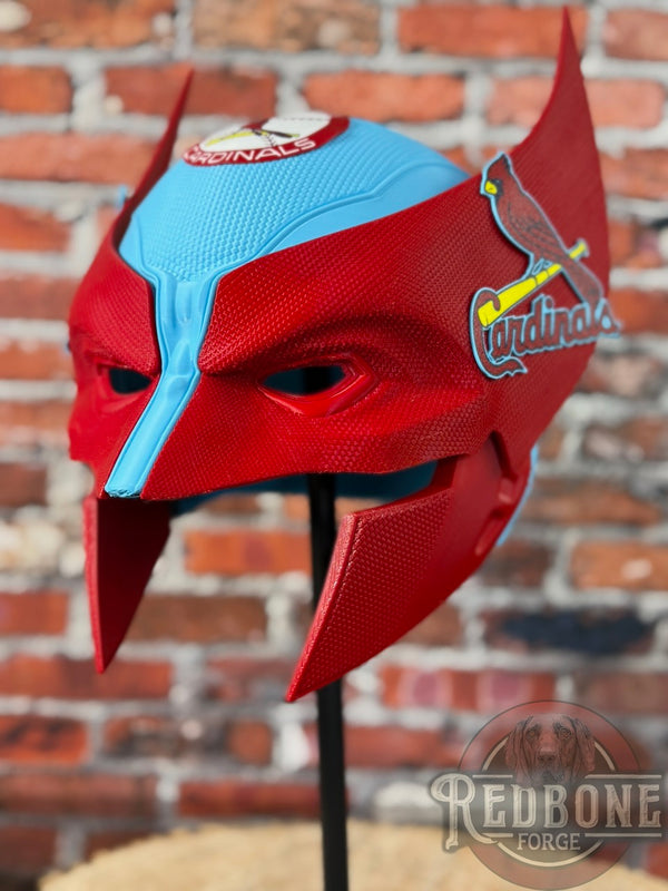 St. Louis Cardinals Wolverine Powder Blue 3D Printed Helmet