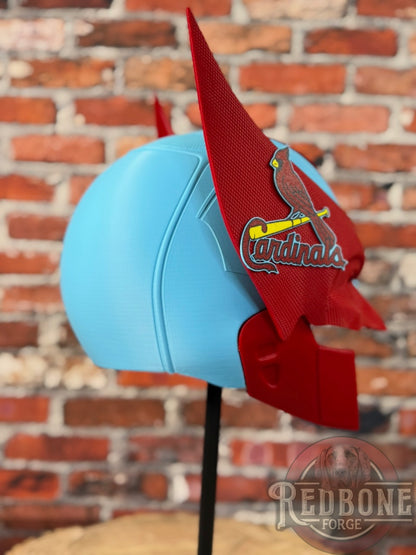 St. Louis Cardinals Wolverine Powder Blue 3D Printed Helmet