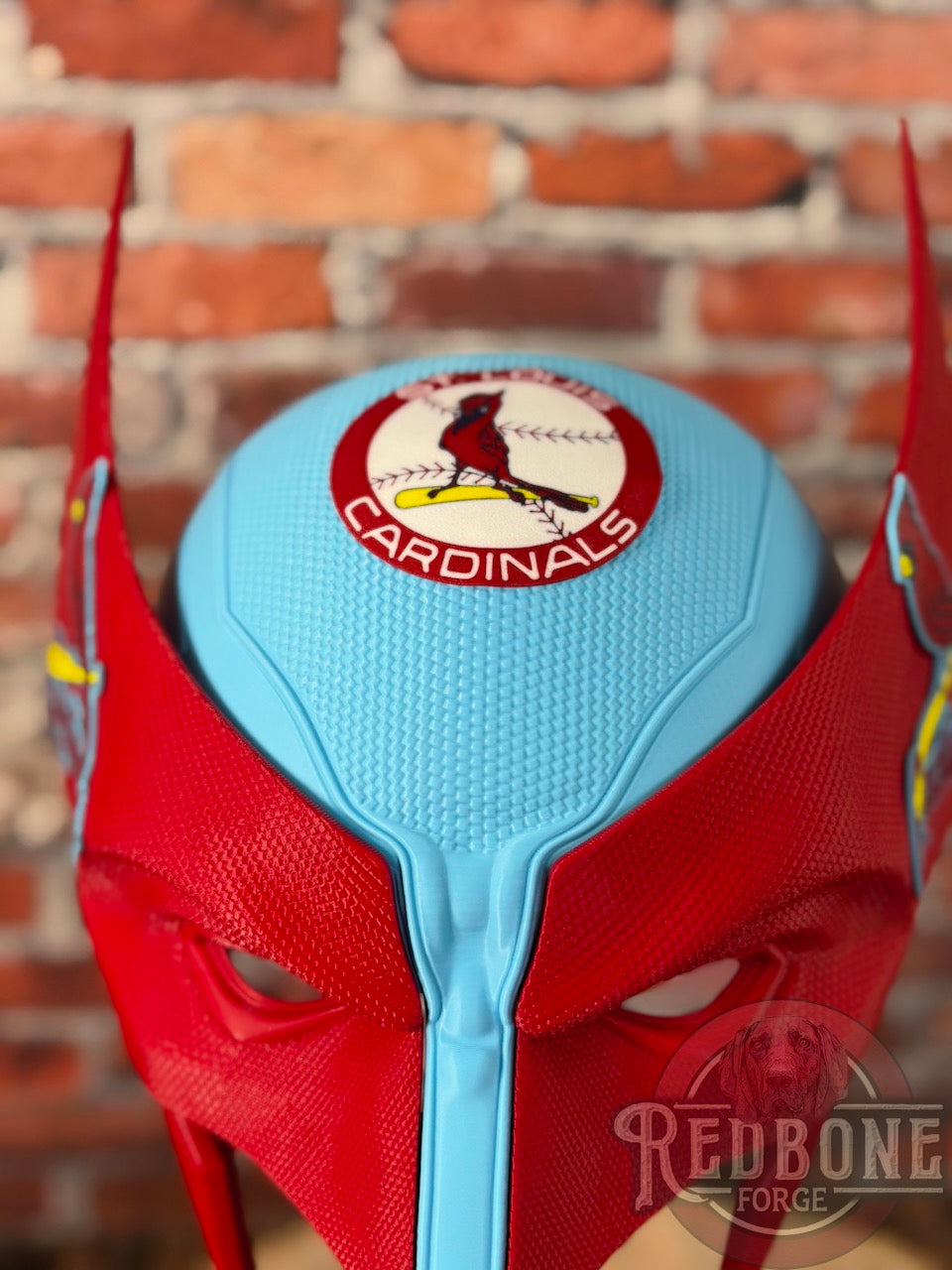 St. Louis Cardinals Wolverine Powder Blue 3D Printed Helmet