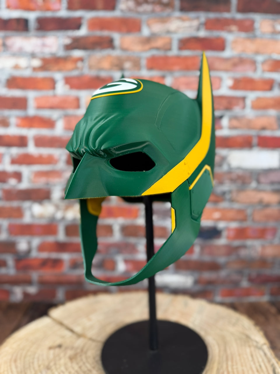 Green Bay -Inspired Green & Yellow Gothic Crusader