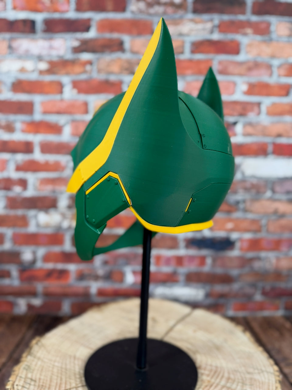 Green Bay -Inspired Green & Yellow Gothic Crusader