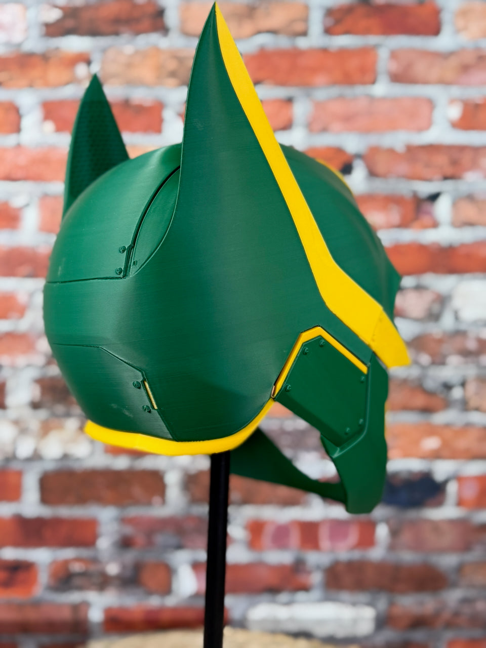 Green Bay -Inspired Green & Yellow Gothic Crusader
