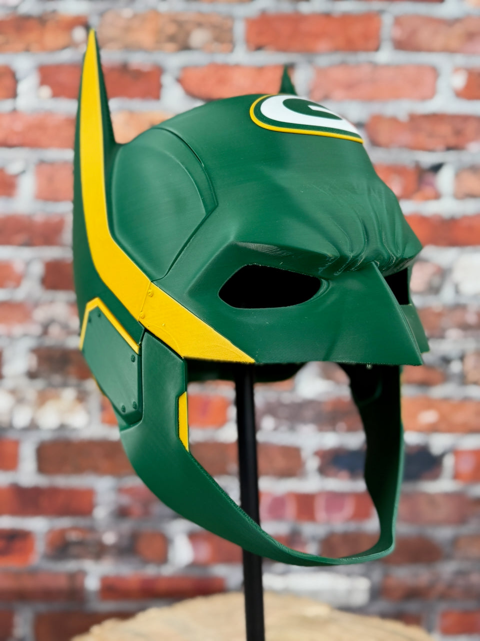 Green Bay -Inspired Green & Yellow Gothic Crusader
