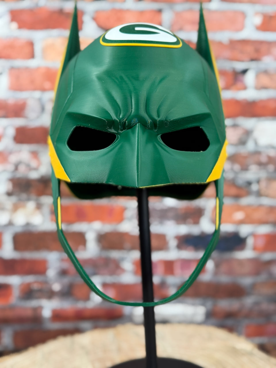 Green Bay -Inspired Green & Yellow Gothic Crusader