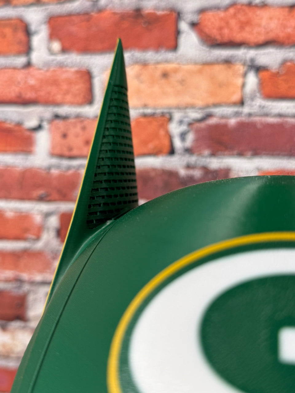 Green Bay -Inspired Green & Yellow Gothic Crusader