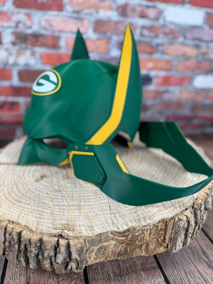 Green Bay -Inspired Green & Yellow Gothic Crusader