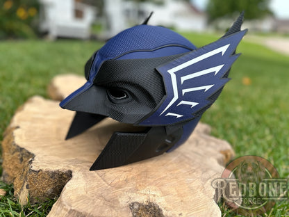 St. Louis- Inspired Blue & Silver Football Mutant Cowl