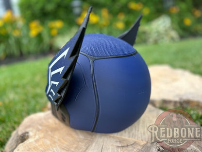 St. Louis- Inspired Blue & Silver Football Mutant Cowl