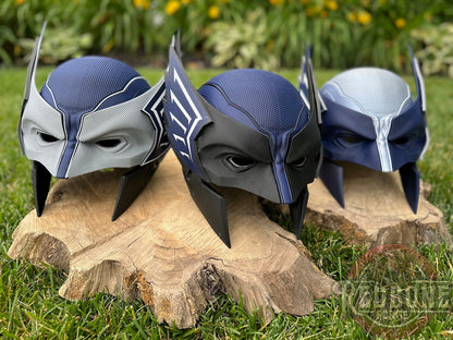 St. Louis- Inspired Blue & Silver Football Mutant Cowl