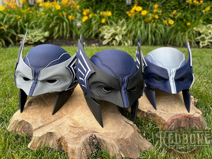 St. Louis- Inspired Blue & Silver Football Mutant Cowl