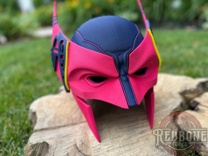 St. Louis- Inspired City Red & Blue Soccer Mutant Cowl