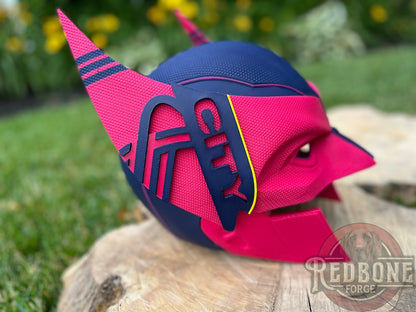 St. Louis- Inspired City Red & Blue Soccer Mutant Cowl