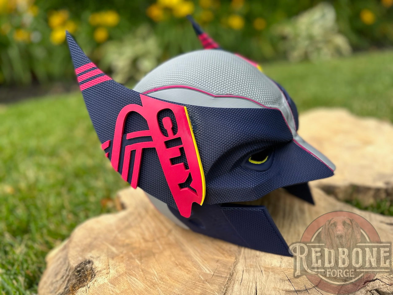 St. Louis- Inspired City Red & Blue Soccer Mutant Cowl