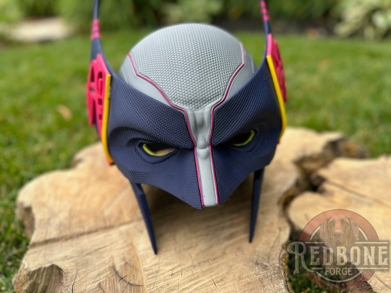 St. Louis- Inspired City Red & Blue Soccer Mutant Cowl