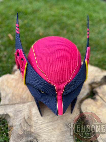 St. Louis- Inspired City Red & Blue Soccer Mutant Cowl