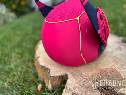 St. Louis- Inspired City Red & Blue Soccer Mutant Cowl