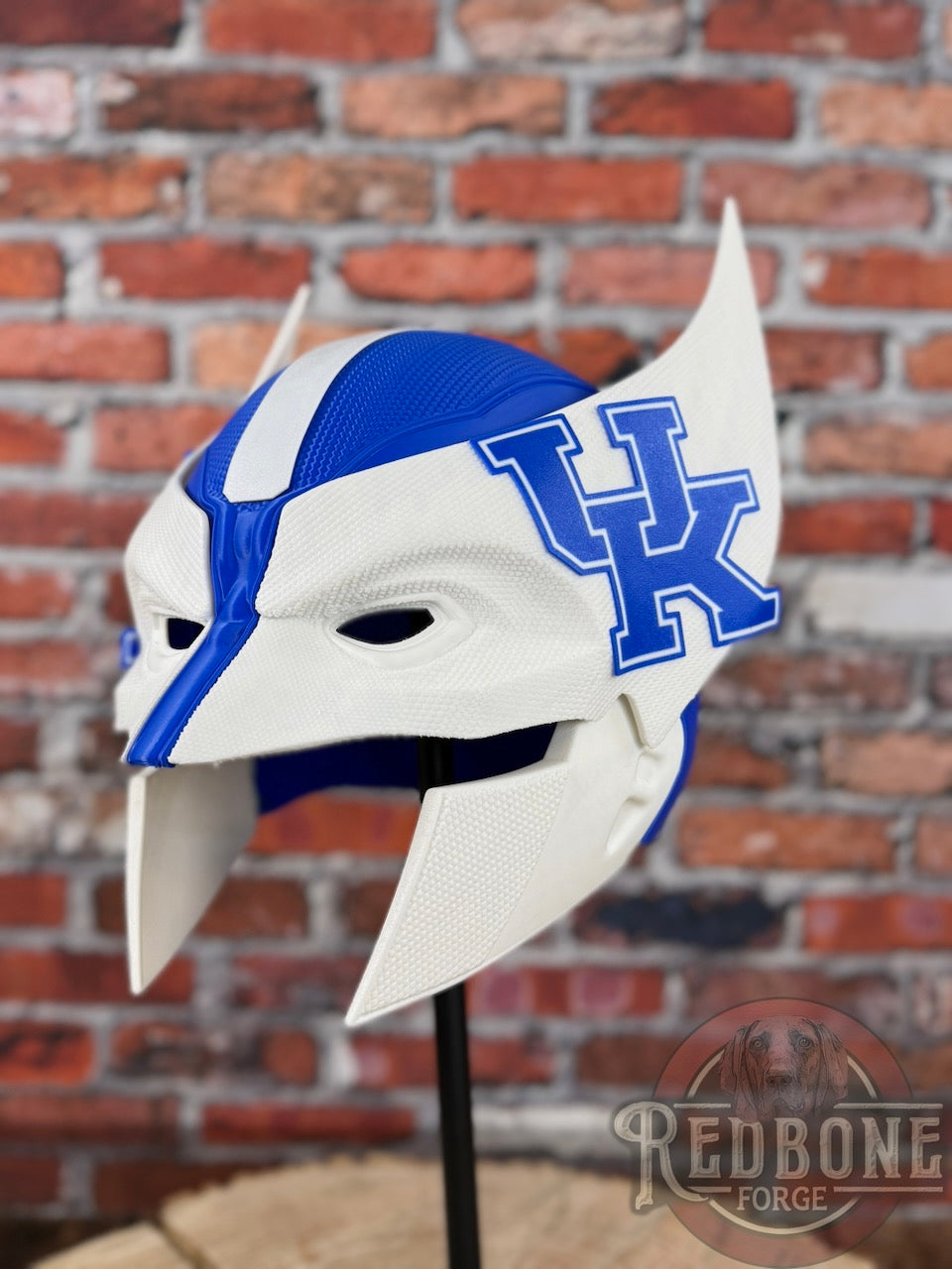 Kentucky-Inspired Blue & White Mutant Cowl