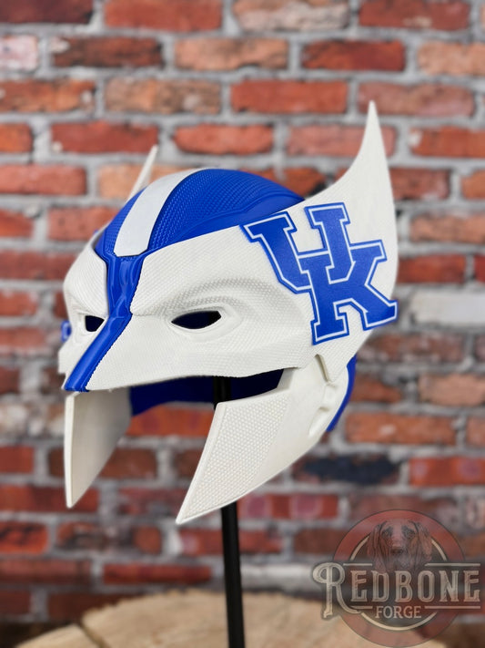 Kentucky-Inspired Blue & White Mutant Cowl