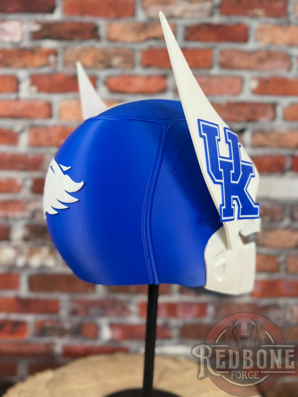 Kentucky-Inspired Blue & White Mutant Cowl
