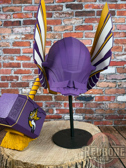 Custom Themed Norse God & Hammer
